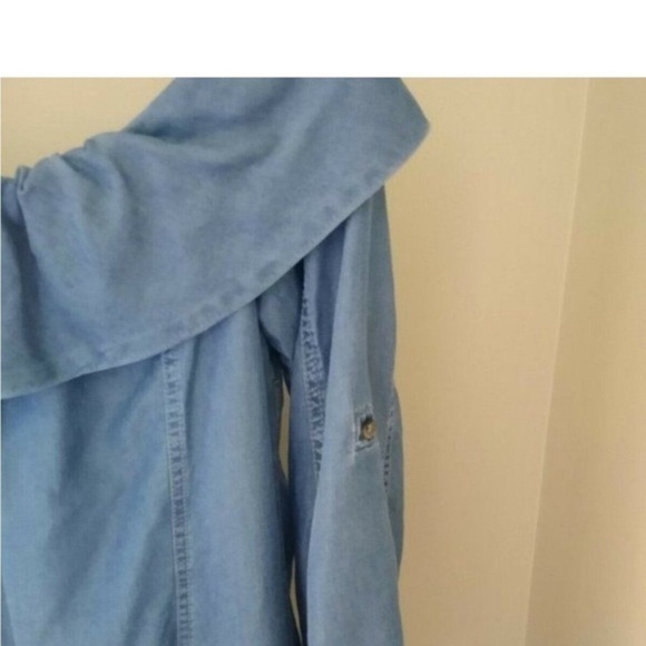 Pilcro & The Letterpress Anthropologie Chambray‎ Dress - Picture 7 of 7